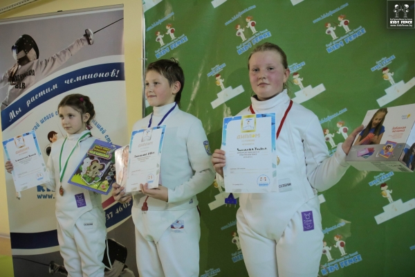 Завершился второй этап Гран-при KIDS FENCE 2015-2016